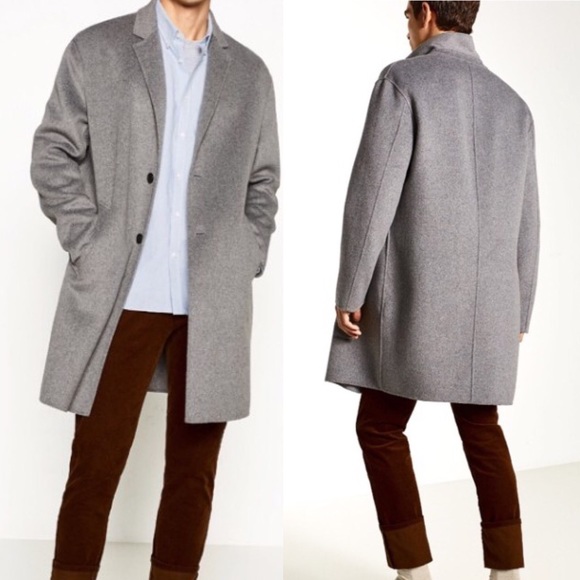 ZARA WOOL COAT - Picture 2 of 8